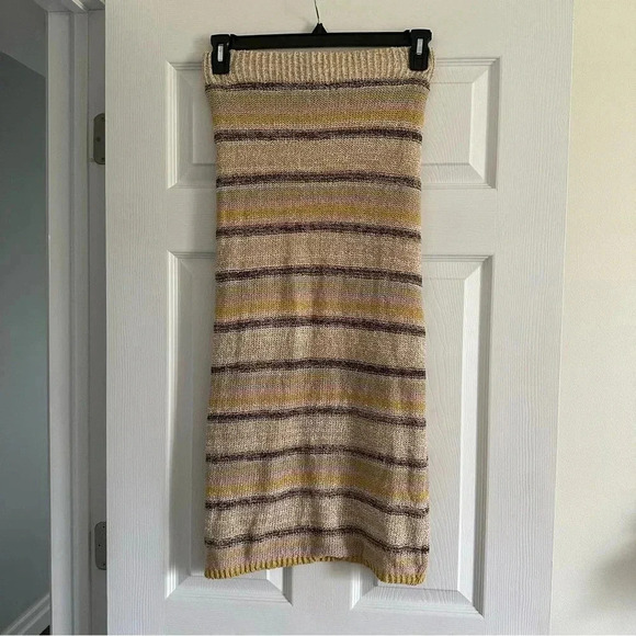 Size L Buffalo David Bitton Midland Three Quarterlength Skirt - Natural - Picture 5 of 7